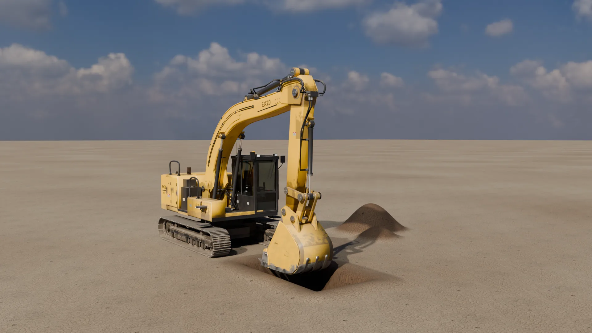 The crawler excavator: hydraulics, hoses, tracks and wear