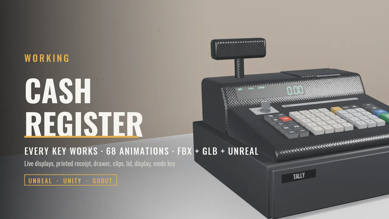 Working Cash Register — marketplace preview